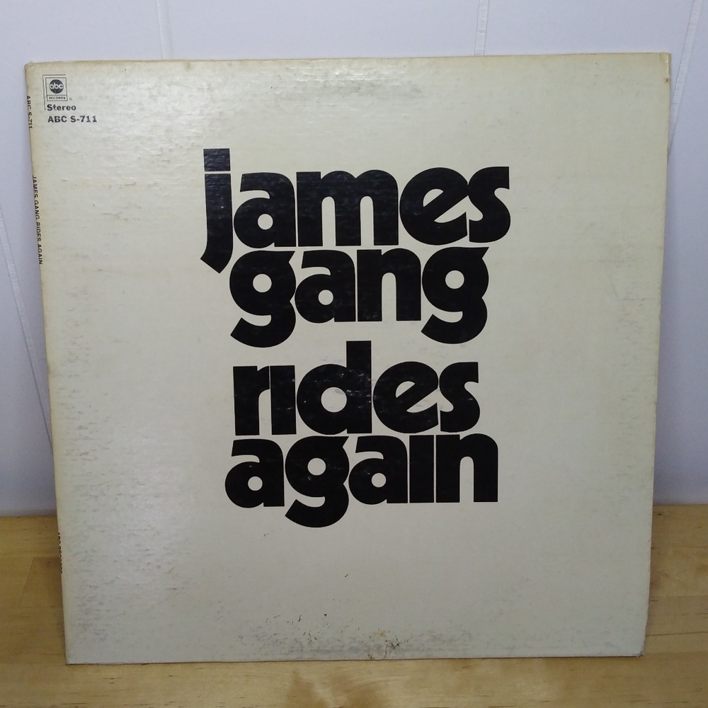 James Gang Rides Again MISPRESS ABC S-711 Vinyl LP Album Joe Walsh
